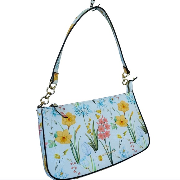 NEW✨Nanette Lepore Floral Shoulder Bag - Picture 1 of 6